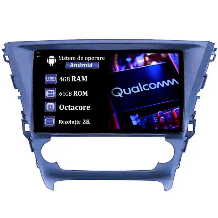 Navigatie dedicata Toyota Avensis Touring Sports, 4GB RAM 64GB ROM, Procesor Qualcomm Octacore, Android 14, Rezolutie 2K, Display QLED 9", DSP, Carplay&Android Auto, SIM 4G [1]
