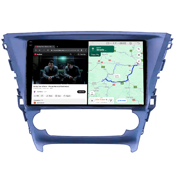 Navigatie dedicata Toyota Avensis Touring Sports, 4GB RAM 64GB ROM, Quad Core, Display 10" QLED 1K, Carplay, Android 14, Bluetooth, Magazin Play, Suport Camere AHD [6]