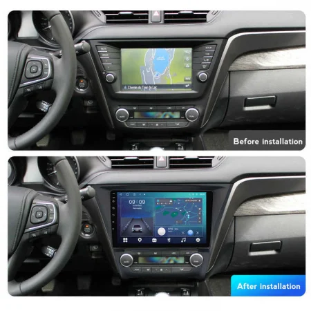 Navigatie dedicata Toyota Avensis Touring Sports, 4GB RAM 64GB ROM, Quad Core, Display 10" QLED 1K, Carplay, Android 14, Bluetooth, Magazin Play, Suport Camere AHD [2]