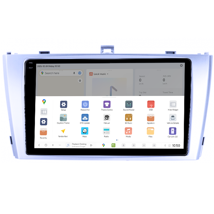 Navigatie dedicata Toyota Avensis 2008-2015, DUDU3, 4GB RAM 64GB ROM, Octacore, Platforma 8581, Android, Display QLED 9", DSP, Carplay&AndroidAuto [3]