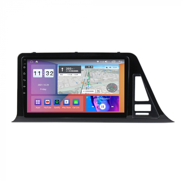 Navigatie dedicata Toyota C-HR 2016-2020 , 4 GB RAM 32 ROM, Android 13, Display QLED, 9", DSP, Carplay, Android Auto, Internet, Youtube, Waze, WI-FI, USB, Bluetooth [7]