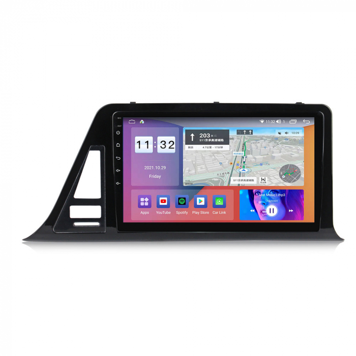 Navigatie dedicata Toyota C-HR 2016-2020 , 4 GB RAM 32 ROM, Android 13, Display QLED, 9", DSP, Carplay, Android Auto, Internet, Youtube, Waze, WI-FI, USB, Bluetooth [2]