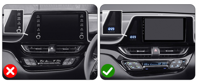 Navigatie dedicata Toyota C-HR 2016-2020 , 4 GB RAM 32 ROM, Android 13, Display QLED, 9", DSP, Carplay, Android Auto, Internet, Youtube, Waze, WI-FI, USB, Bluetooth [6]