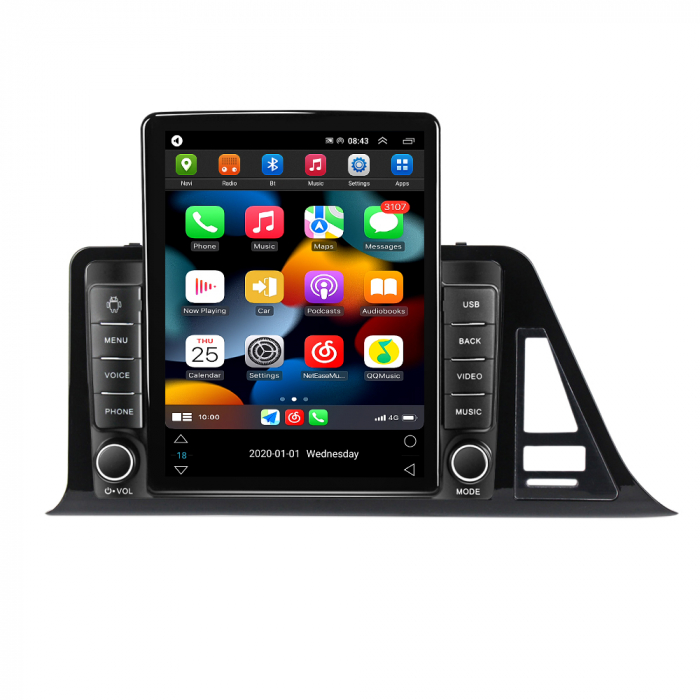 Navigatie dedicata Toyota C-HR 2016-2020,Tesla Style, ANDROID 13,Carplay&Android Auto, 10 inch , 8+128GB, Internet, Aplicatii, Waze, GPS [2]