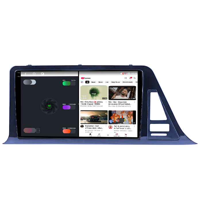 Navigatie dedicata Toyota C-HR, 4GB RAM 64GB ROM, Octacore, Android 14, Display QLED 1K 9", Carplay&Android Auto, SIM 4G, Ventilator Activ [3]