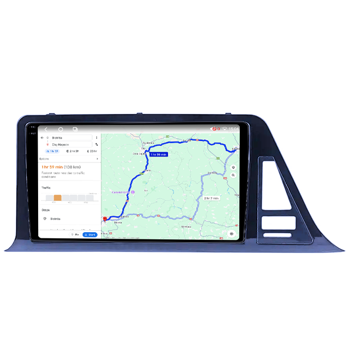 Navigatie dedicata Toyota C-HR, 4GB RAM 64GB ROM, Octacore, Android 14, Display QLED 1K 9", Carplay&Android Auto, SIM 4G, Ventilator Activ [4]