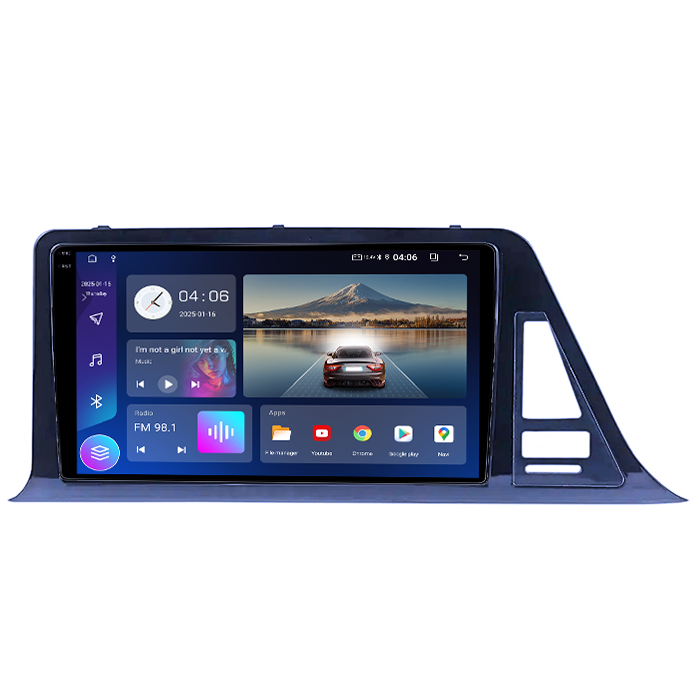Navigatie dedicata Toyota C-HR, 4GB RAM 64GB ROM, Quad Core, Display 9" QLED 1K, Carplay, Android 14, Bluetooth, Magazin Play, Suport Camere AHD [4]