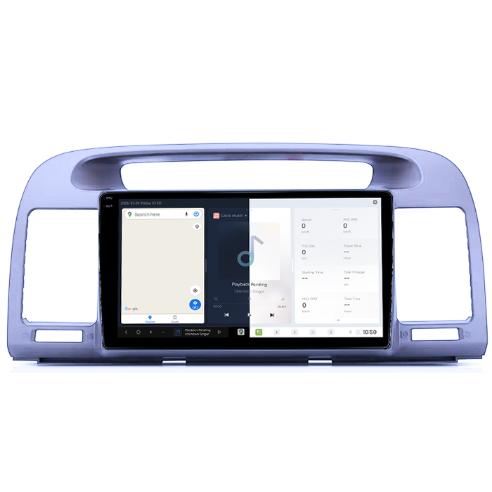 Navigatie dedicata Toyota Camry 2002-2006, DUDU3, 4GB RAM 64GB ROM, Octacore, Platforma 8581, Android, Display QLED 9", DSP, Carplay&AndroidAuto [2]