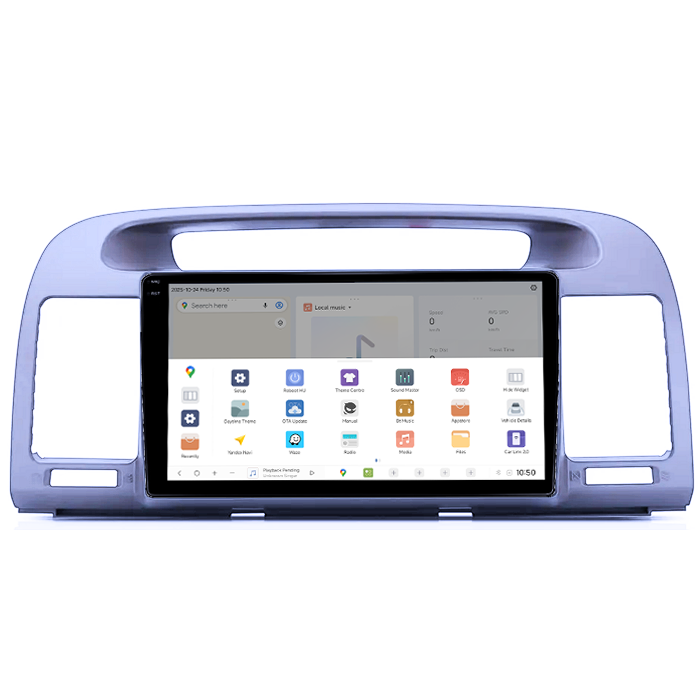 Navigatie dedicata Toyota Camry 2002-2006, DUDU3, 4GB RAM 64GB ROM, Octacore, Platforma 8581, Android, Display QLED 9", DSP, Carplay&AndroidAuto [3]