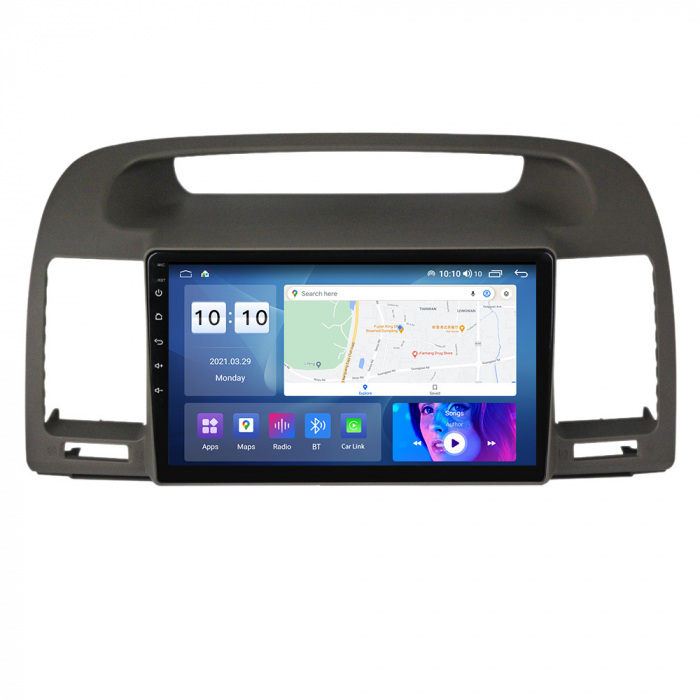 Navigatie dedicata Toyota Camry 2002-2006, 4 GB RAM 32 ROM, Android 13, Display QLED, 9", DSP, Carplay, Android Auto, Internet, Youtube, Waze, WI-FI, USB, Bluetooth [4]