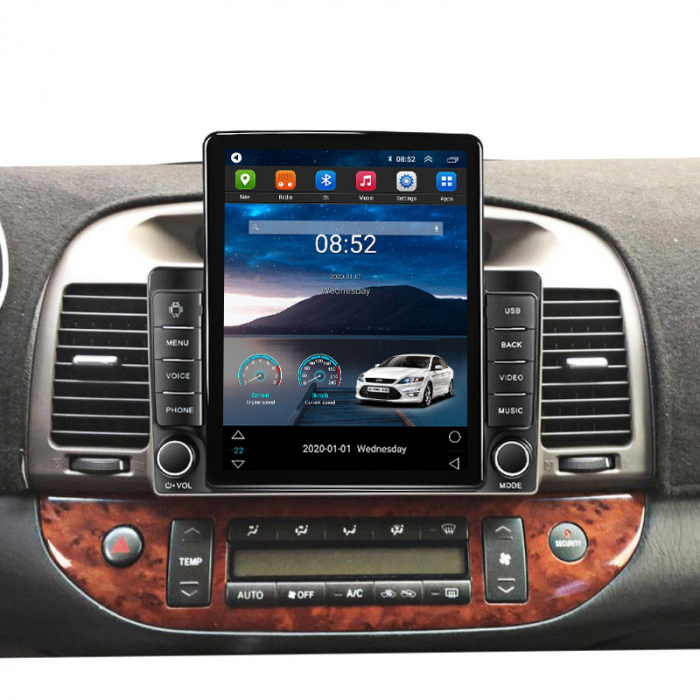 Navigatie dedicata Toyota Camry 2002-2006 ,Tesla Style, ANDROID 13,Carplay&Android Auto, 10 inch , 8+128GB, Internet, Aplicatii, Waze, GPS [4]