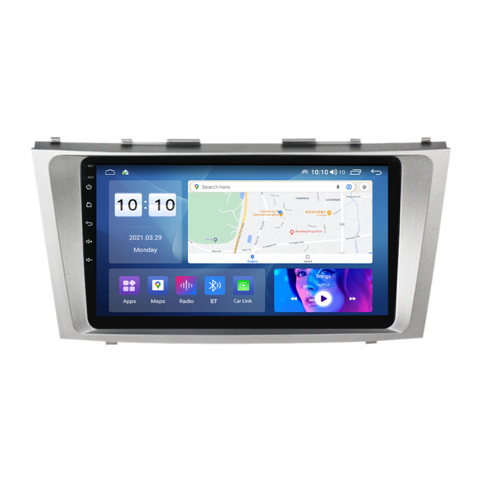 Navigatie dedicata Toyota Camry 2006-2011, 4 GB RAM 64 ROM, Android 13, Display QLED, 9", DSP, Carplay, Android Auto, Internet, Youtube, Waze, WI-FI, USB, Bluetooth [3]