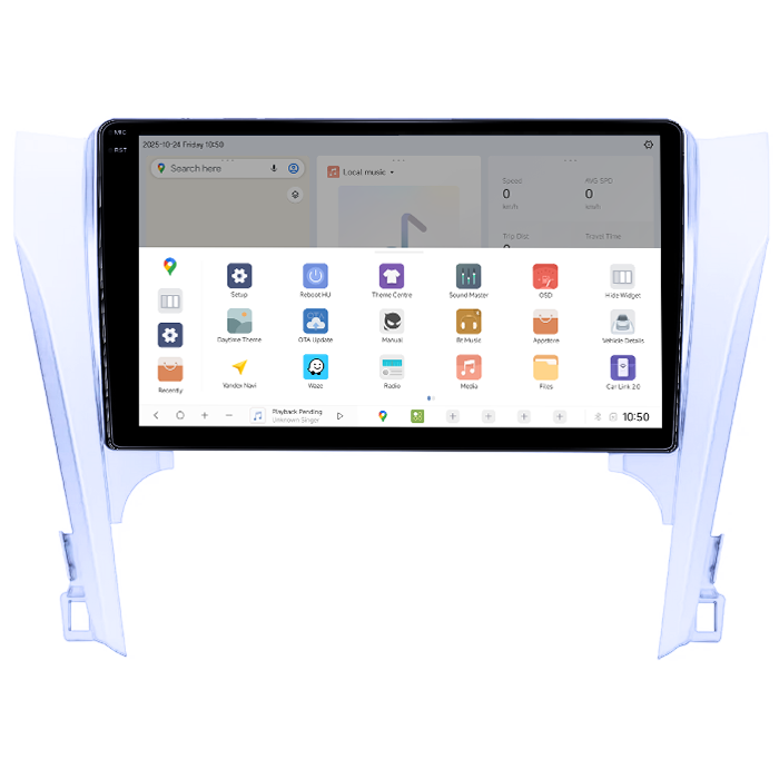 Navigatie dedicata Toyota Camry 2011-2014, DUDU3, 4GB RAM 64GB ROM, Octacore, Platforma 8581, Android, Display QLED 9", DSP, Carplay&AndroidAuto [3]