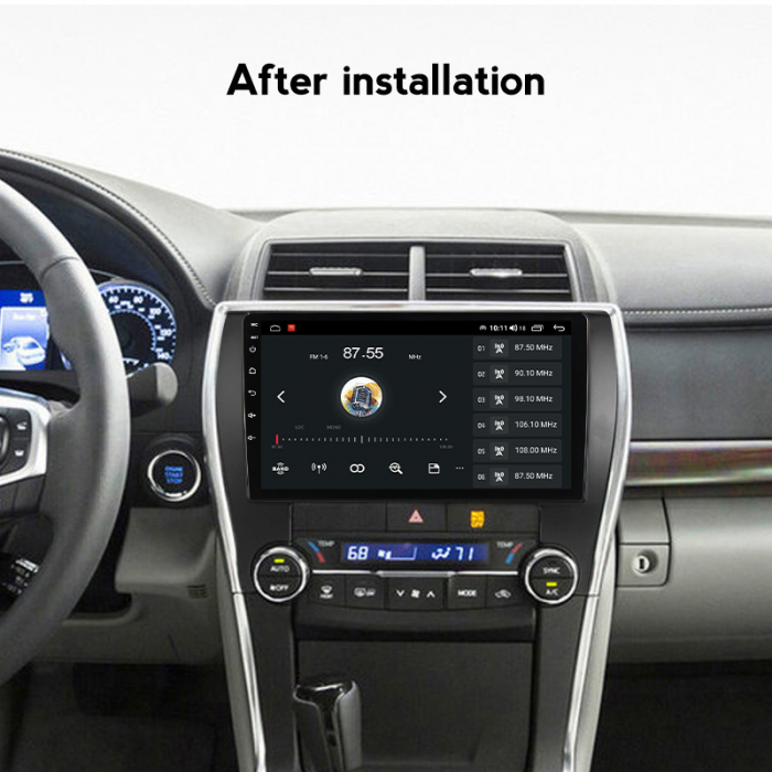 Navigatie dedicata Toyota Camry 2014-2017, 4 GB RAM 64 ROM, Android 13, Display QLED, 10", DSP, Carplay, Android Auto, Internet, Youtube, Waze, WI-FI, USB, Bluetooth [5]