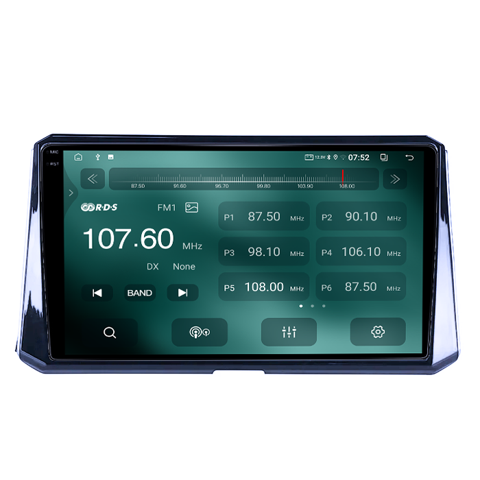 Navigatie dedicata Toyota Corolla, Auris 2018-2019, 4GB RAM 32GB ROM, Octacore, Android 14, Display QLED  10", DSP, Carplay&Android Auto, SIM 4G, Bluetooth, Ventilator Activ [3]