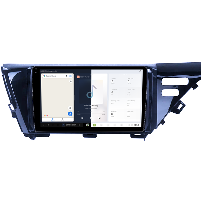 Navigatie dedicata Toyota Camry 2017-2020, DUDU3, 4GB RAM 64GB ROM, Octacore, Platforma 8581, Android, Display QLED 9", DSP, Carplay&AndroidAuto [2]