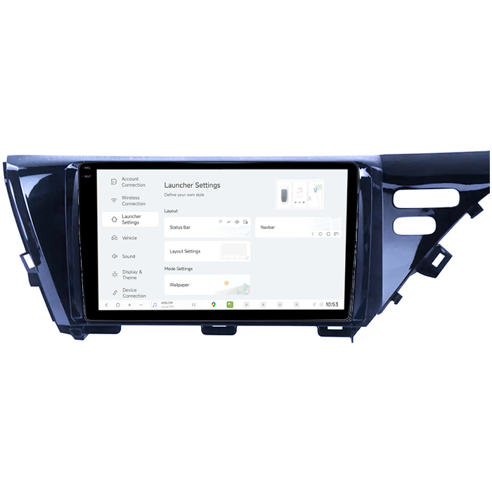 Navigatie dedicata Toyota Camry 2017-2020, DUDU3, 4GB RAM 64GB ROM, Octacore, Platforma 8581, Android, Display QLED 9", DSP, Carplay&AndroidAuto [5]
