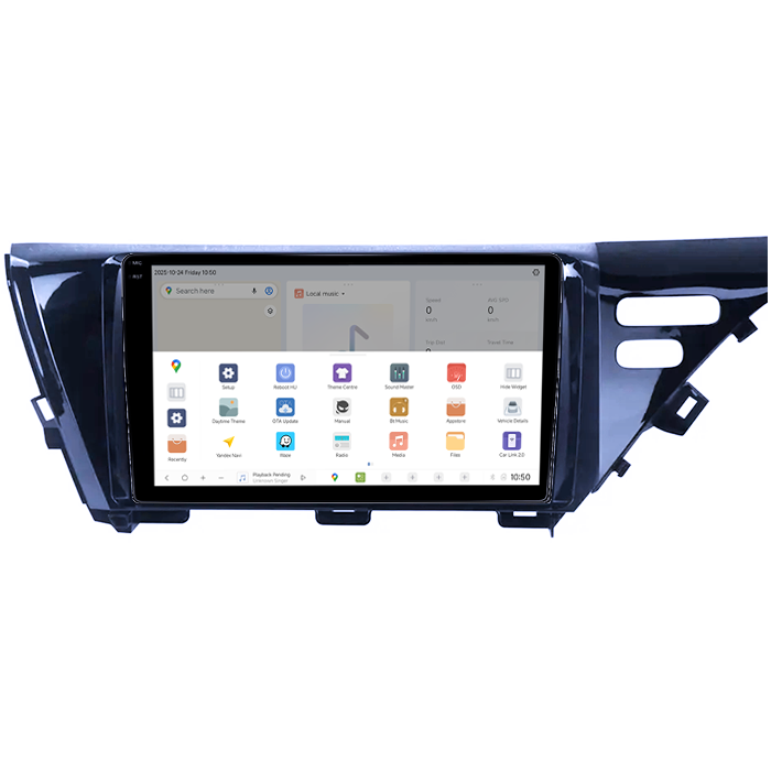 Navigatie dedicata Toyota Camry 2017-2020, DUDU3, 4GB RAM 64GB ROM, Octacore, Platforma 8581, Android, Display QLED 9", DSP, Carplay&AndroidAuto [3]