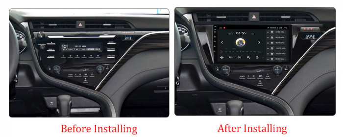 Navigatie dedicata Toyota Camry 2017-2020, 4GB RAM 64GB ROM, Octacore, Android 13, Display QLED 10", DSP, Carplay, Android Auto, Internet, Youtube, Waze, WIFI, Bluetooth [4]