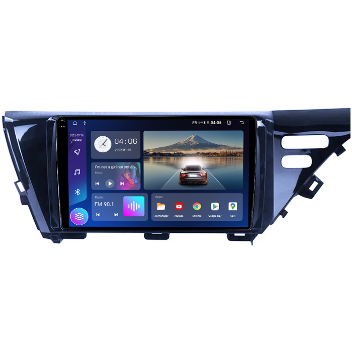 Navigatie dedicata Toyota Camry 2017-2020, 4GB RAM 64GB ROM, Quadcore, Android 14, Display QLED 1K, 9", DSP, Carplay&Android Auto, Suport camere AHD [2]