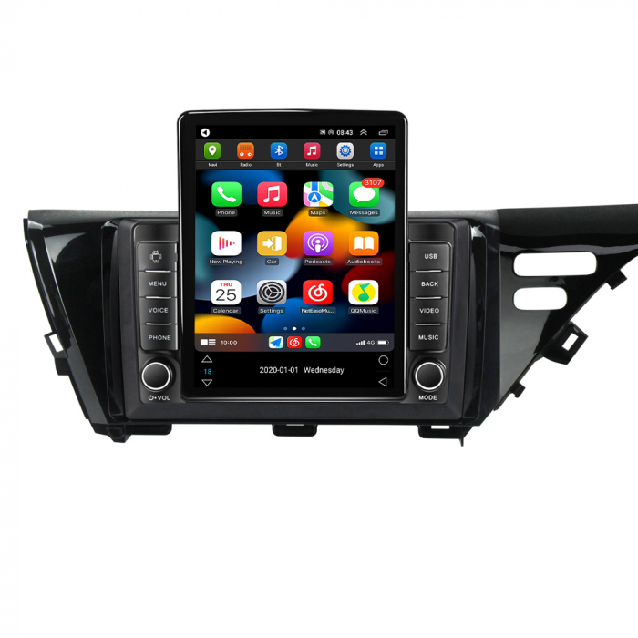 Navigatie dedicata Toyota Camry 2017-2020,Tesla Style, ANDROID 13,Carplay&Android Auto, 10 inch , 8+128GB, Internet, Aplicatii, Waze, GPS [2]