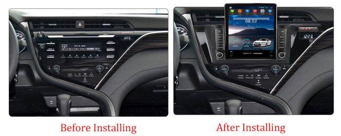 Navigatie dedicata Toyota Camry 2017-2020,Tesla Style, ANDROID 13,Carplay&Android Auto, 10 inch , 8+128GB, Internet, Aplicatii, Waze, GPS [3]