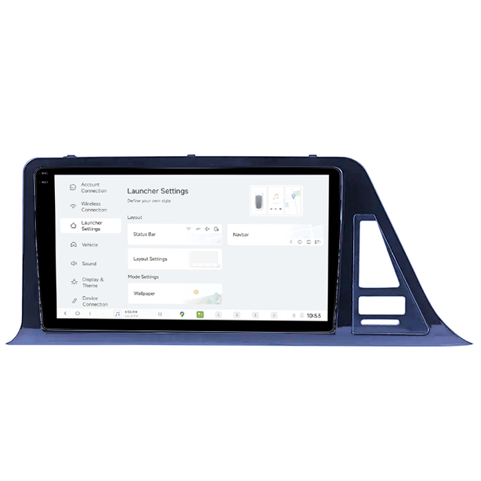 Navigatie dedicata Toyota C-HR, DUDU3, 4GB RAM 64GB ROM, Octacore, Platforma 8581, Android, Display QLED 9", DSP, Carplay&AndroidAuto [5]