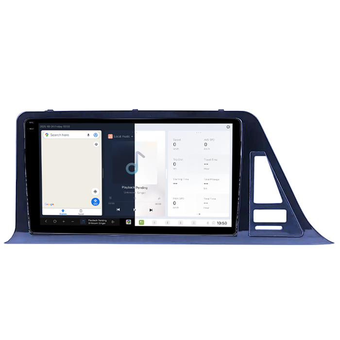 Navigatie dedicata Toyota C-HR, DUDU3, 4GB RAM 64GB ROM, Octacore, Platforma 8581, Android, Display QLED 9", DSP, Carplay&AndroidAuto [2]