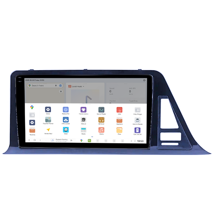 Navigatie dedicata Toyota C-HR, DUDU3, 4GB RAM 64GB ROM, Octacore, Platforma 8581, Android, Display QLED 9", DSP, Carplay&AndroidAuto [3]