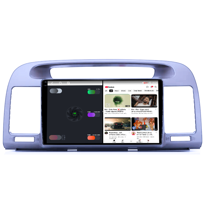 Navigatie dedicata Toyota Camry 5 2001-2006, 8GB RAM 128GB ROM, Octacore, Platforma TS18, Android 14, Display QLED 10", Suporta camera 360", DSP, Carplay&Android Auto, SIM 4G, Ventilator Activ [3]