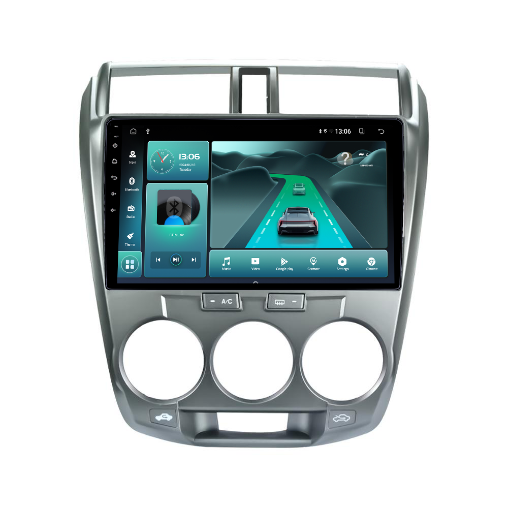 Navigatie dedicata Honda City 2008- 2013, 8GB RAM 128GB ROM, Octacore, Platforma TS18, Android 14, Display QLED 9", Suporta camera 360", DSP, Carplay&Android [4]