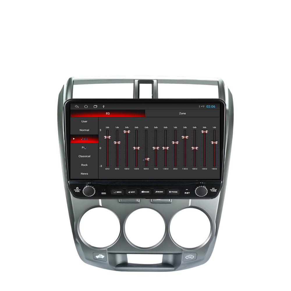 Navigatie dedicata Honda City 2008- 2013 Tesla Cu Butoane Rotative Model 2024, ANDROID 13, 10 inch , 8+128GB, Internet, Aplicatii, Waze, GPS [5]