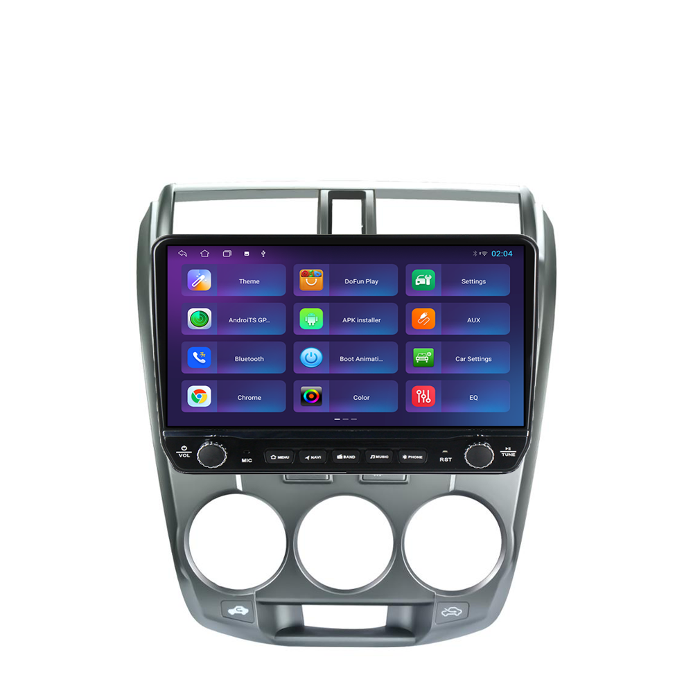 Navigatie dedicata Honda City 2008- 2013 Tesla Cu Butoane Rotative Model 2024, ANDROID 13, 10 inch , 8+128GB, Internet, Aplicatii, Waze, GPS [3]