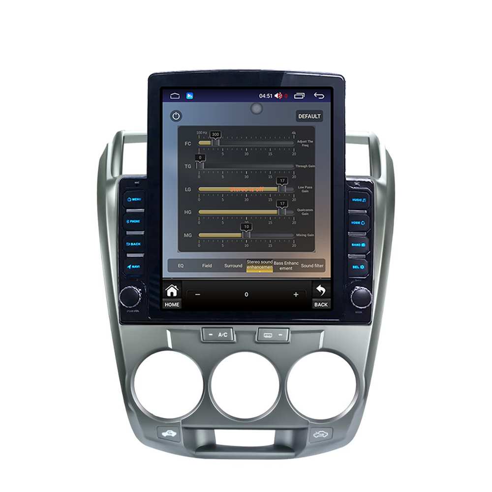 Navigatie dedicata Honda City 2008- 2013 Tesla Style, ANDROID 13, 9.7 inch , 8+128GB, Internet, Aplicatii, Waze, GPS [4]