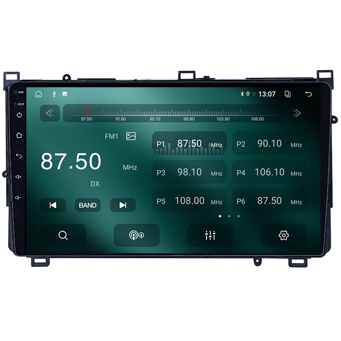 Navigatie dedicata Toyota Corolla 11 Auris E180 2017-2018, 8GB RAM 128GB ROM, Octacore, Platforma TS18, Android 13, Display QLED 9”, Suporta camera 360º, DSP, Carplay&Android Auto, SIM 4G, Ventilator [2]
