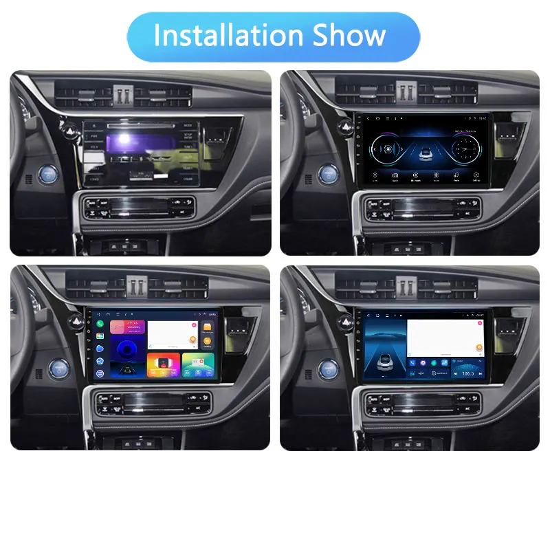 Navigatie dedicata Toyota Corolla 2017-2020, DUDU3, 4GB RAM 64GB ROM, Octacore, Platforma 8581, Android, Display QLED 9", DSP, Carplay&AndroidAuto [6]