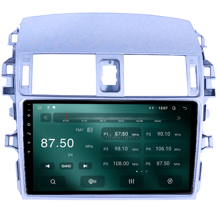 Navigatie dedicata Toyota Corolla 2006-2013, 4 GB RAM 32 ROM, Android 13, Display QLED  9", DSP, Carplay, Android Auto, Internet, Youtube, Waze, WI-FI, USB, Bluetooth [3]