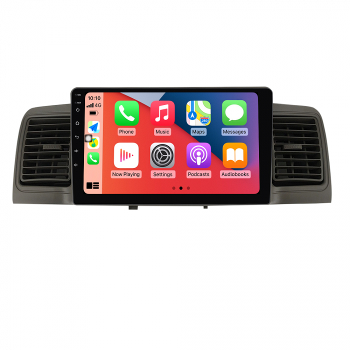 Navigatie dedicata Toyota Corolla 2007-2012, 4 GB RAM 32 ROM, Android 13, Display QLED, 9", DSP, Carplay, Android Auto, Internet, Youtube, Waze, WI-FI, USB, Bluetooth [4]