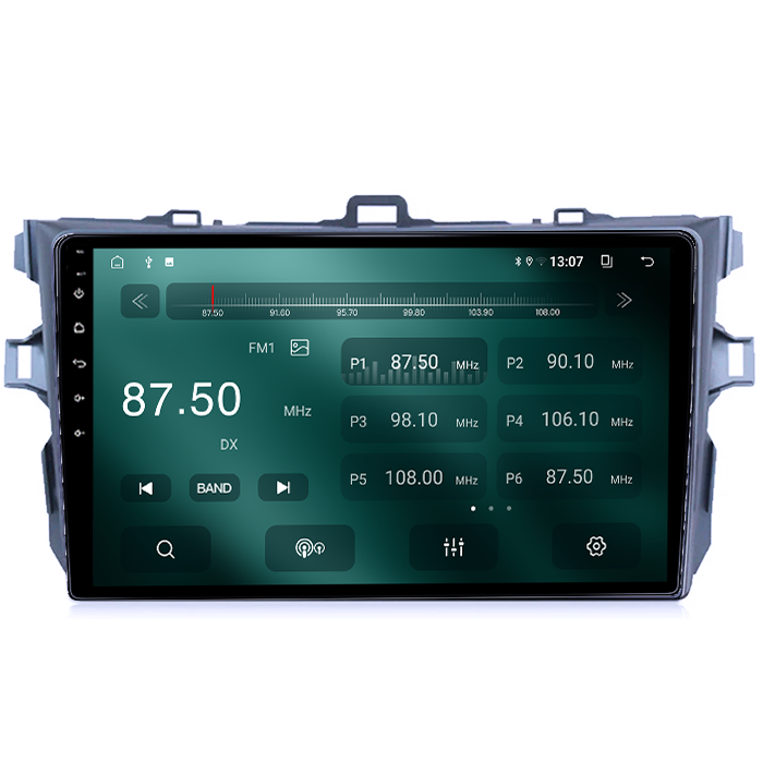 Navigatie dedicata Toyota Corolla 2007-2013, 4GB RAM 64GB ROM, Quadcore, Android 14, Display QLED  9", Carplay&Android Auto, SIM 4G, Ventilator Activ [3]