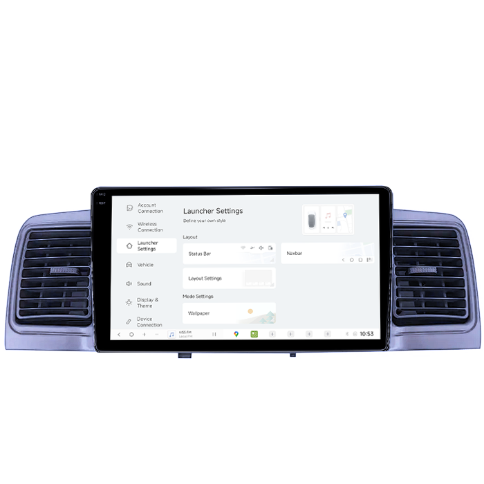 Navigatie dedicata Toyota Corolla EX 2007-2012, DUDU3, 4GB RAM 64GB ROM, Octacore, Platforma 8581, Android, Display QLED 9", DSP, Carplay&AndroidAuto [5]