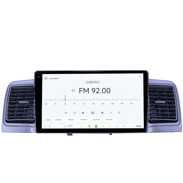 Navigatie dedicata Toyota Corolla EX 2007-2012, DUDU3, 4GB RAM 64GB ROM, Octacore, Platforma 8581, Android, Display QLED 9", DSP, Carplay&AndroidAuto [4]