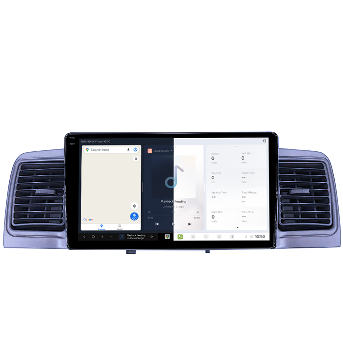 Navigatie dedicata Toyota Corolla EX 2007-2012, DUDU3, 4GB RAM 64GB ROM, Octacore, Platforma 8581, Android, Display QLED 9", DSP, Carplay&AndroidAuto [2]