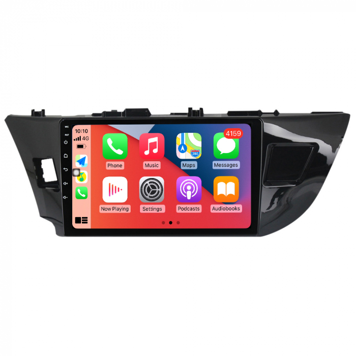 Navigatie dedicata Toyota Corolla 2012-2016, 4 GB RAM 32 ROM, Android 13, Display QLED, 10", DSP, Carplay, Android Auto, Internet, Youtube, Waze, WI-FI, USB, Bluetooth [5]