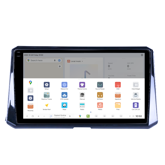 Navigatie dedicata Toyota Corolla, Auris 2018-2019, DUDU3, 4GB RAM 64GB ROM, Octacore, Platforma 8581, Android, Display QLED 9", DSP, Carplay&AndroidAuto [3]