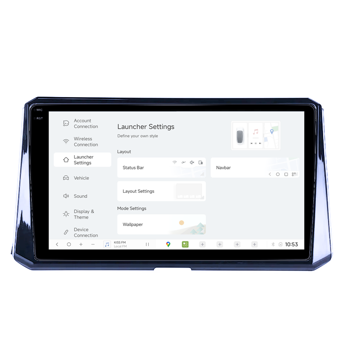 Navigatie dedicata Toyota Corolla, Auris 2018-2019, DUDU3, 4GB RAM 64GB ROM, Octacore, Platforma 8581, Android, Display QLED 9", DSP, Carplay&AndroidAuto [5]