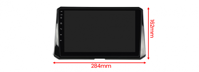 Navigatie dedicata Toyota Corolla 2018-2020, 4 GB RAM 32 ROM, Android 13, Display QLED, 10", DSP, Carplay, Android Auto, Internet, Youtube, Waze, WI-FI, USB, Bluetooth [6]