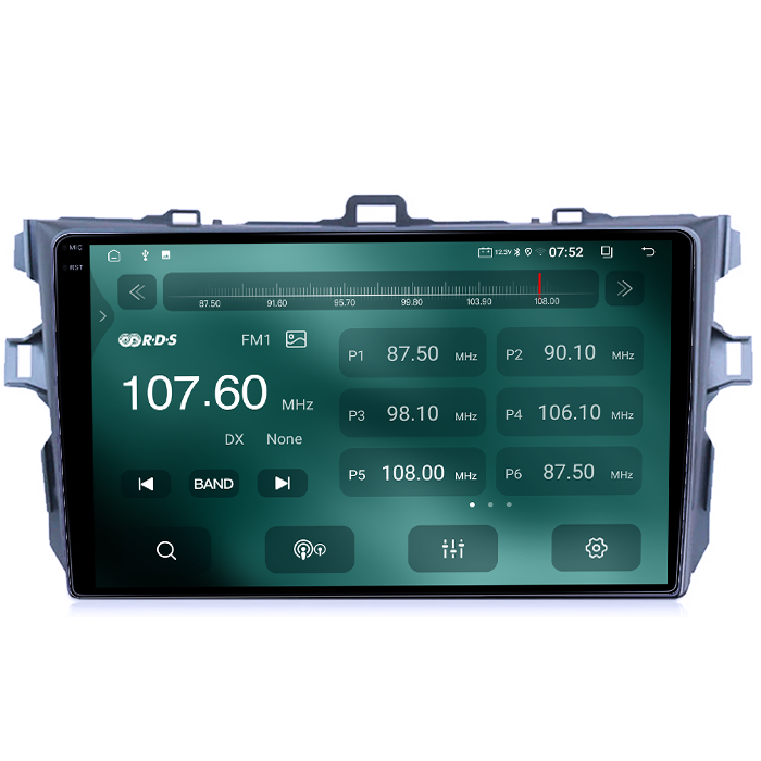 Navigatie dedicata Toyota Corolla, 4GB RAM 64GB ROM, Quad Core, Display 9" QLED 1K, Carplay, Android 14, Bluetooth, Magazin Play, Suport Camere AHD [5]