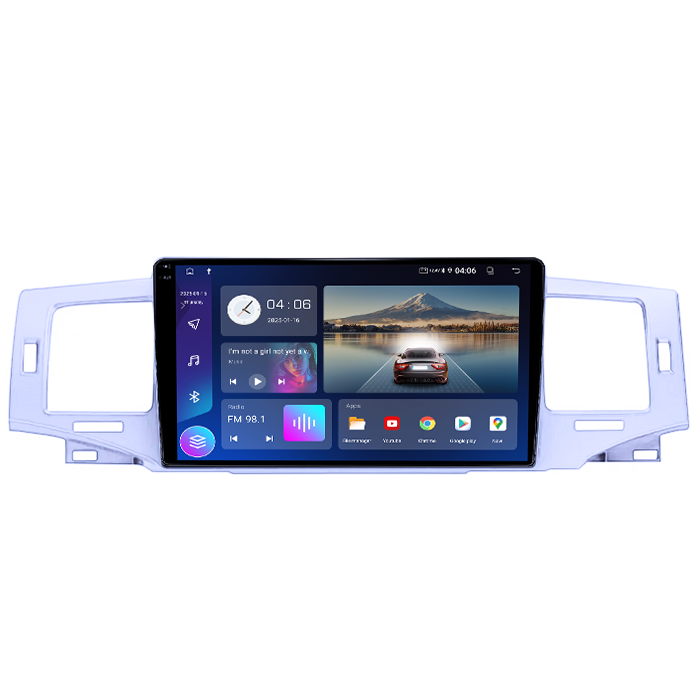 Navigatie dedicata Toyota Corolla 9 E120 2004-2006, 4GB RAM 64GB ROM, Quad Core, Display 9" QLED 1K, Carplay, Android 14, Bluetooth, Magazin Play, Suport Camere AHD [2]