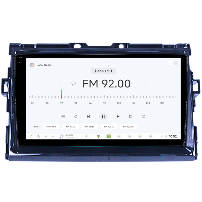 Navigatie dedicata Toyota Estima 2006-2012, DUDU3, 4GB RAM 64GB ROM, Octacore, Platforma 8581, Android, Display QLED 9", DSP, Carplay&AndroidAuto [4]