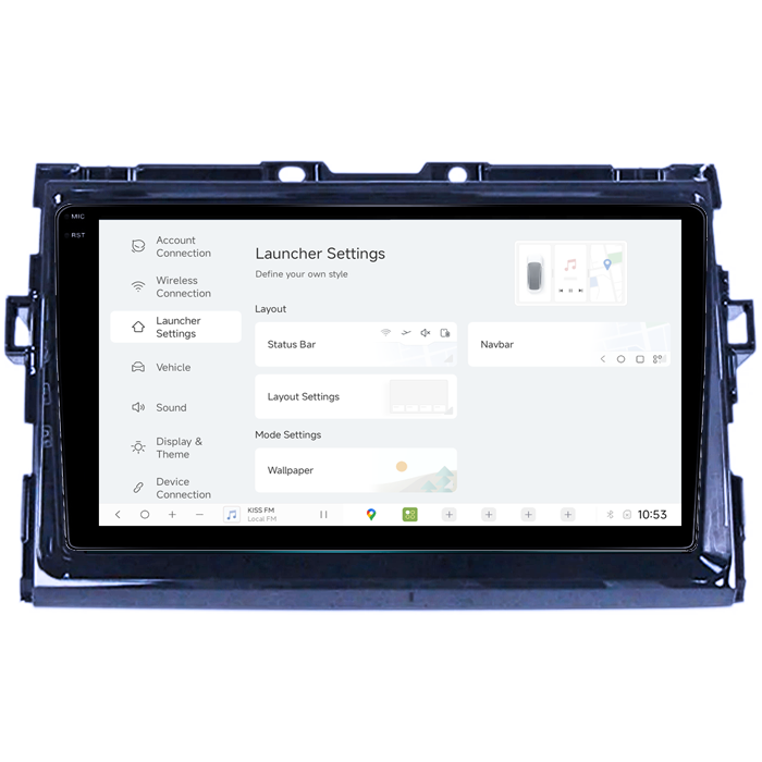 Navigatie dedicata Toyota Estima 2006-2012, DUDU3, 4GB RAM 64GB ROM, Octacore, Platforma 8581, Android, Display QLED 9", DSP, Carplay&AndroidAuto [5]